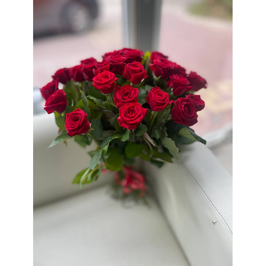 Букеты из 25 роз