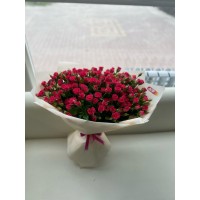 Букет розы кустовой 27 шт 