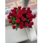 Красная  роза 33 шт 