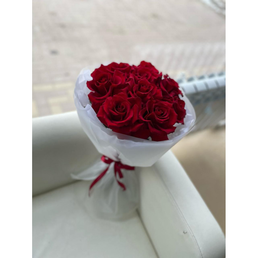9 французских роз 