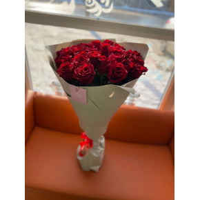 Роза Explorer 80 см. Букет 27 шт. (Эквадор)