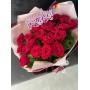 25 роз Ред Наоми 50 см 