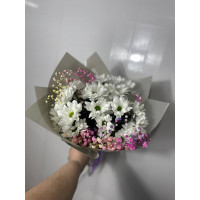 Букет цвет радуги