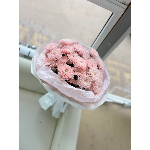 Букет розовый зефир