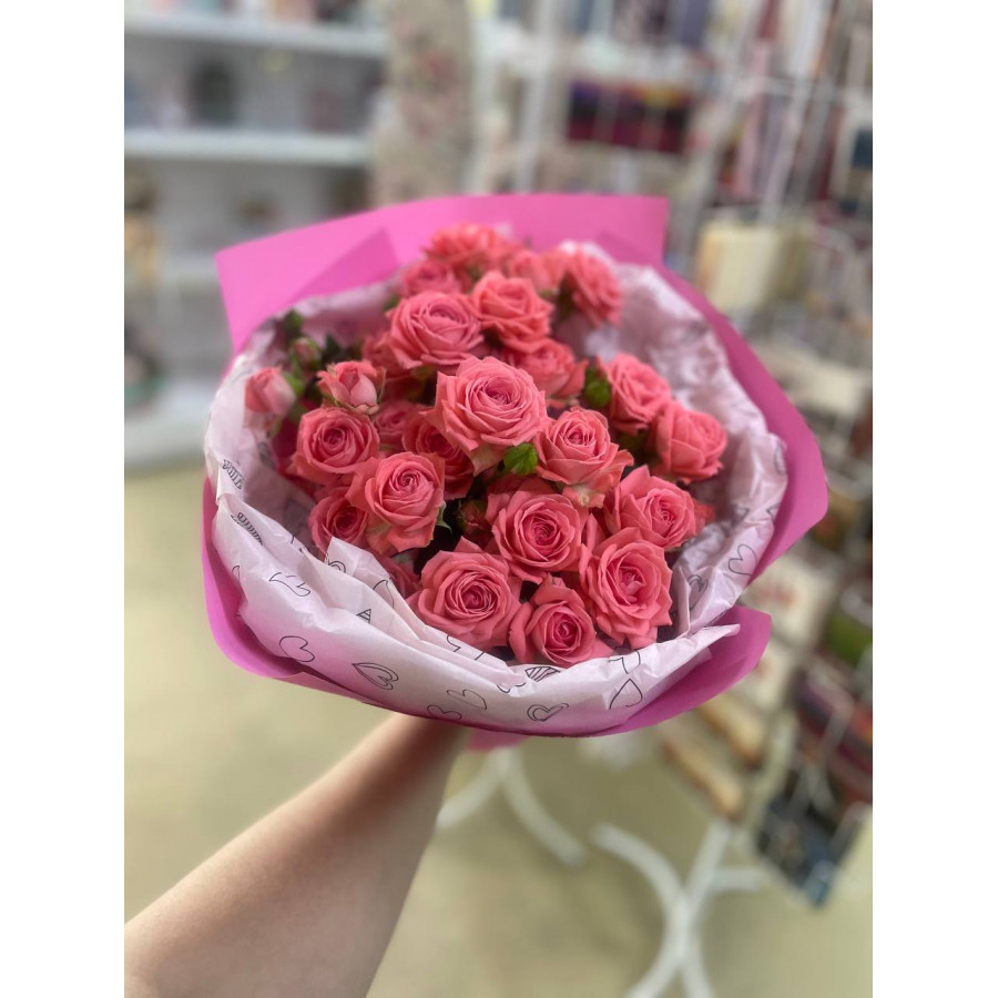 Букет розовый фламинго