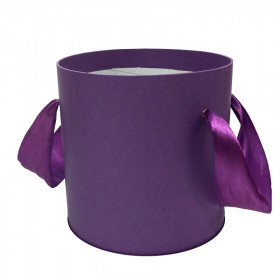 Коробка Шляпная с ручкой D12 H 15 см.