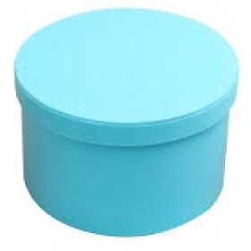 Коробка Шляпная с ручкой D18 H 15 см.