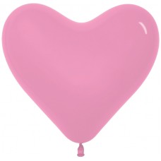 Шар Сердце (16''/41 см) Розовый.