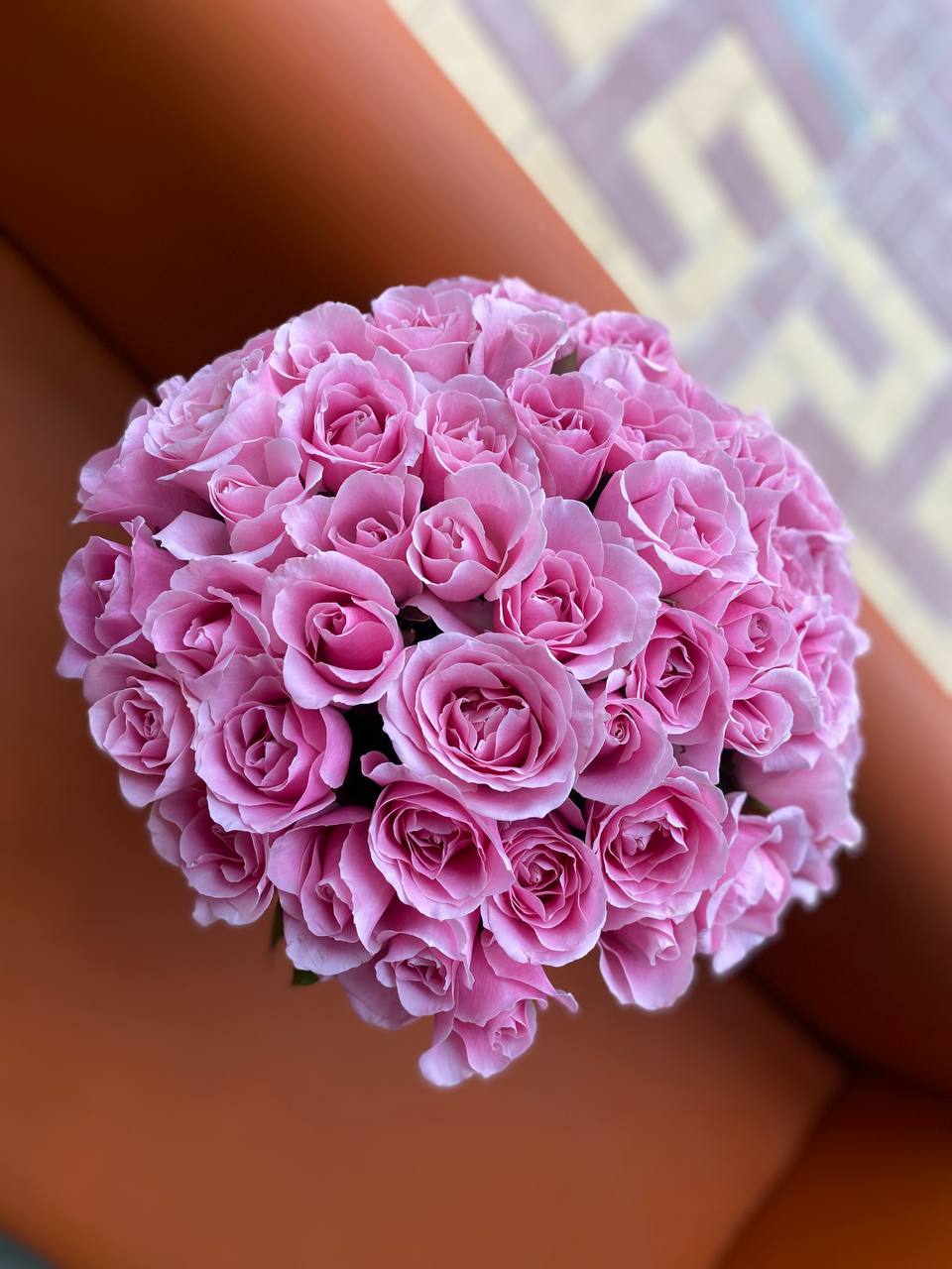 Букет 51 роза Пинк 50 см !