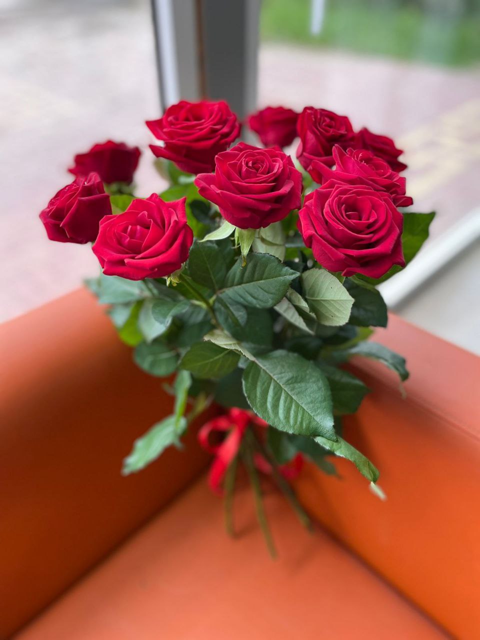 Роза Рэд Наоми 50 см Букет  11 штук