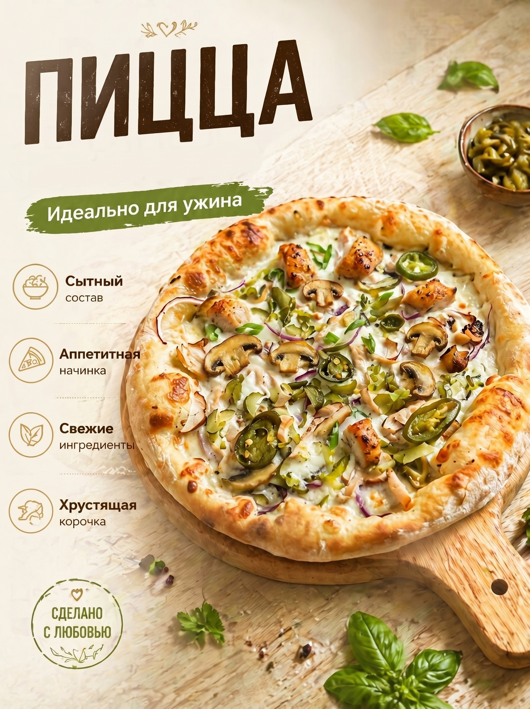 Пицца Вкусный Компромисс 40 см