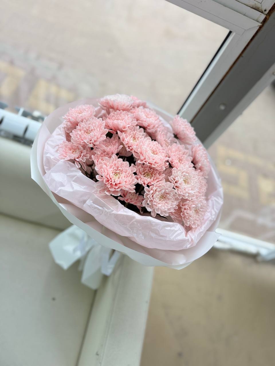 Букет розовый зефир