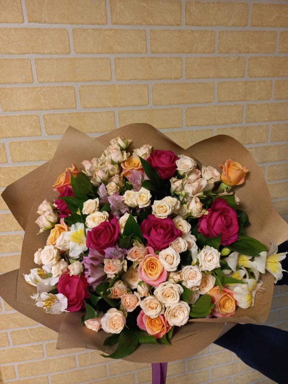 Шикарный букет для неё!