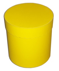 Коробка Шляпная с ручкой D15 H 18 см.