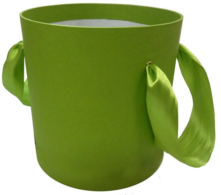 Коробка Шляпная с ручкой D18 H 18 см.