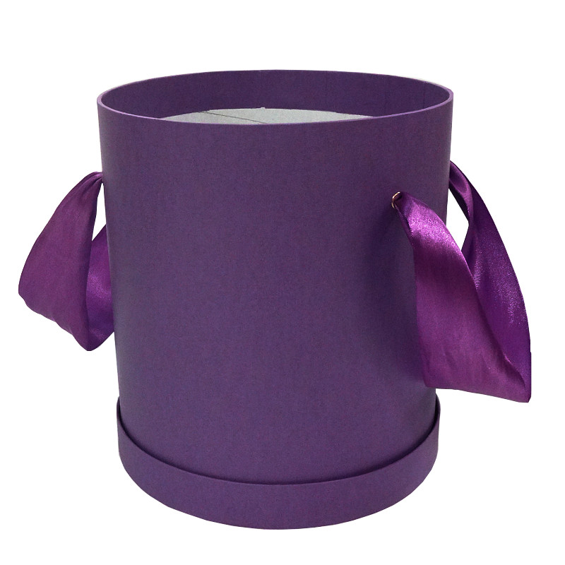 Коробка Шляпная с ручкой D18 H 40 см.