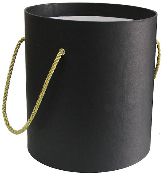 Коробка Шляпная с ручкой D35 H 40 см.