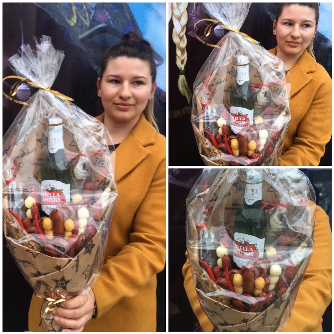 Мужской съедобный букет!