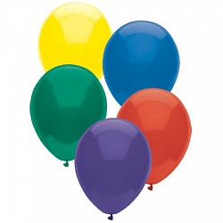 Шар 12''/30 см. Ассорти, металлик.