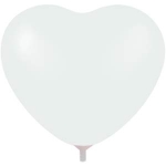 Шар Сердце (16''/41 см) Белый.