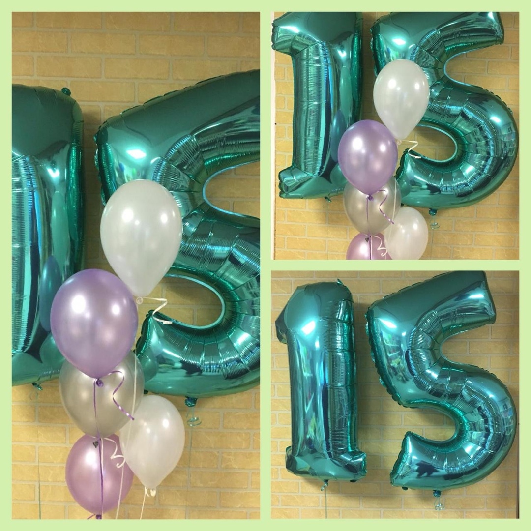 Шары на 15-летие!