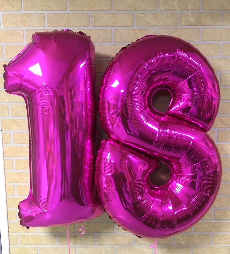 Шары на 18-летие!