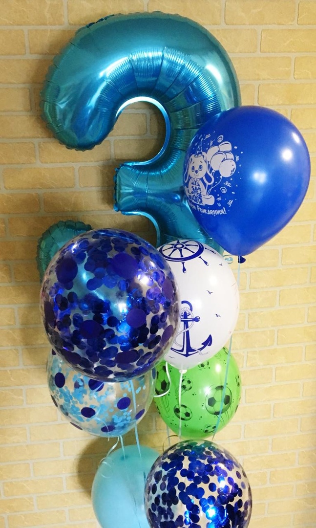 Шары на 3 годика!