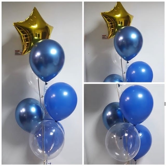 Воздушные шарики в мужском стиле!