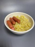 Паста "Бантики" с Сосисками