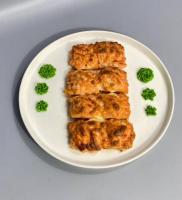 Суши-пицца с копченой курицей