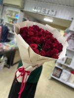 49 роз эквадор 80 см