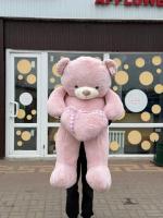 08305-135 медведь  розовый 135