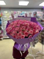 Букет розовое счастье