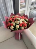 Букет розовый туман